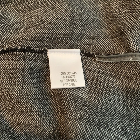 Dana Buchman Black/Grey Wrap Cardigan Extra-Large - Picture 7 of 8
